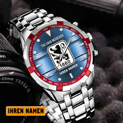 TSV 1860 München – Aurora Uhr Sonderausgabe mit Ihrem Namen TSV 1860 München – Aurora Uhr Sonderausgabe mit Ihrem Namen