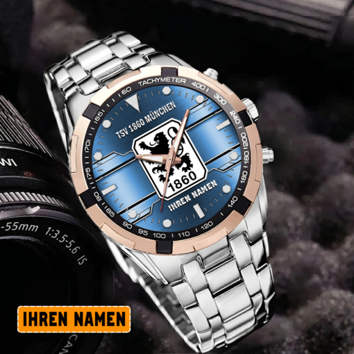 TSV 1860 München – Aurora Uhr Sonderausgabe mit Ihrem Namen TSV 1860 München – Aurora Uhr Sonderausgabe mit Ihrem Namen