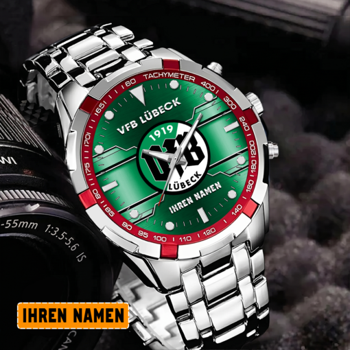 VfB Lübeck – Aurora Uhr Sonderausgabe mit Ihrem Namen VfB Lübeck – Aurora Uhr Sonderausgabe mit Ihrem Namen