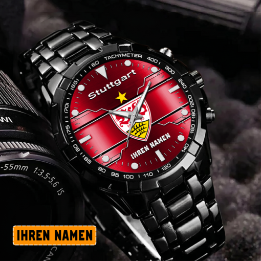 VfB Stuttgart – Aurora Uhr Sonderausgabe mit Ihrem Namen VfB Stuttgart – Aurora Uhr Sonderausgabe mit Ihrem Namen