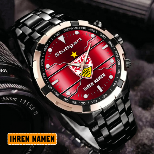 VfB Stuttgart – Aurora Uhr Sonderausgabe mit Ihrem Namen VfB Stuttgart – Aurora Uhr Sonderausgabe mit Ihrem Namen