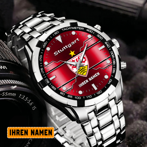 VfB Stuttgart – Aurora Uhr Sonderausgabe mit Ihrem Namen VfB Stuttgart – Aurora Uhr Sonderausgabe mit Ihrem Namen