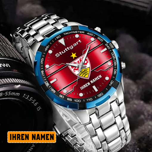 VfB Stuttgart – Aurora Uhr Sonderausgabe mit Ihrem Namen VfB Stuttgart – Aurora Uhr Sonderausgabe mit Ihrem Namen