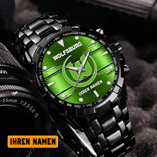 VfL Wolfsburg – Aurora Uhr Sonderausgabe mit Ihrem Namen VfL Wolfsburg – Aurora Uhr Sonderausgabe mit Ihrem Namen