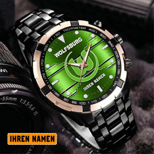 VfL Wolfsburg – Aurora Uhr Sonderausgabe mit Ihrem Namen VfL Wolfsburg – Aurora Uhr Sonderausgabe mit Ihrem Namen