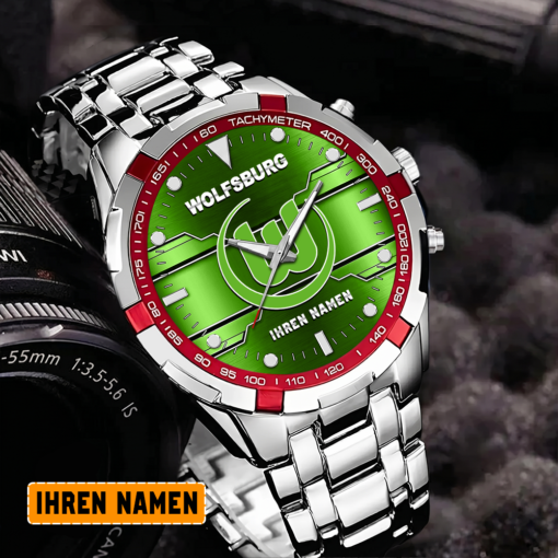 VfL Wolfsburg – Aurora Uhr Sonderausgabe mit Ihrem Namen VfL Wolfsburg – Aurora Uhr Sonderausgabe mit Ihrem Namen