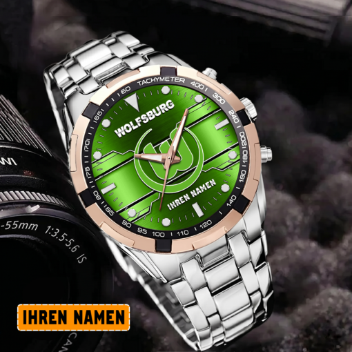 VfL Wolfsburg – Aurora Uhr Sonderausgabe mit Ihrem Namen VfL Wolfsburg – Aurora Uhr Sonderausgabe mit Ihrem Namen