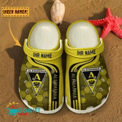 Alemannia Aachen - Clogs Neue Version mit Ihrem Namen