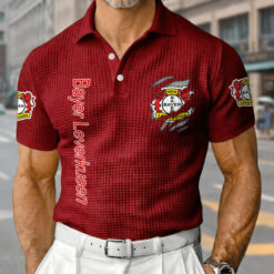 Bayer 04 Leverkusen - Waffle Polo Limitierte Auflage mit Ihrem Namen