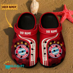 Bayern München – Clogs Neue Version mit Ihrem Namen