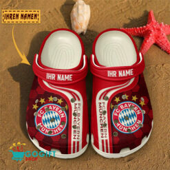 Bayern München - Clogs Neue Version mit Ihrem Namen
