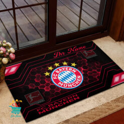 Bayern München - Fußmatte aus Gummi Neue Version mit Ihrem Namen