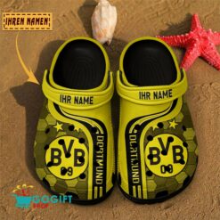 Borussia Dortmund – Clogs Neue Version mit Ihrem Namen