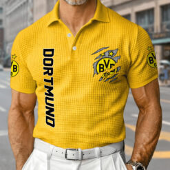 Borussia Dortmund - Waffle Polo Limitierte Auflage mit Ihrem Namen