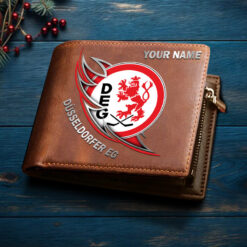 Düsseldorfer EG – Ledergeldbörse Neue Edition mit Ihrem Namen