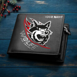 EHC Freiburg - Ledergeldbörse Neue Edition mit Ihrem Namen