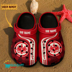 Eintracht Frankfurt – Clogs Neue Version mit Ihrem Namen