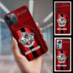 Eisbären Regensburg - Handyhülle Neue Version mit Ihrem Namen