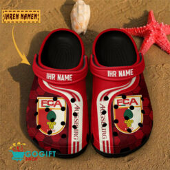 FC Augsburg – Clogs Neue Version mit Ihrem Namen