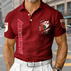 FC Augsburg - Waffle Polo Limitierte Auflage mit Ihrem Namen