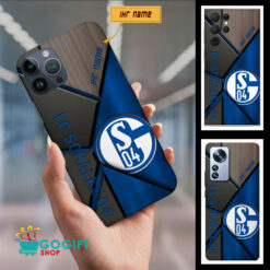 FC Schalke 04 - Handyhülle Neue Version mit Ihrem Namen