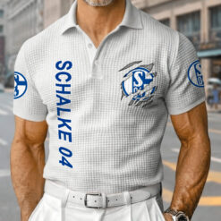 FC Schalke 04 - Waffle Polo Limitierte Auflage mit Ihrem Namen