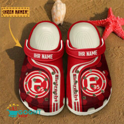 Fortuna Düsseldorf - Clogs Neue Version mit Ihrem Namen