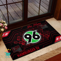 Hannover 96 - Fußmatte aus Gummi Neue Version mit Ihrem Namen