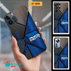 Hertha BSC - Handyhülle Neue Version mit Ihrem Namen