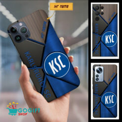 Karlsruher SC - Handyhülle Neue Version mit Ihrem Namen
