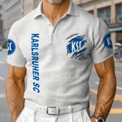 Karlsruher SC - Waffle Polo Limitierte Auflage mit Ihrem Namen