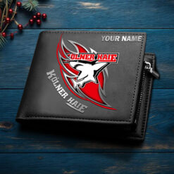 Kölner Haie - Ledergeldbörse Neue Edition mit Ihrem Namen