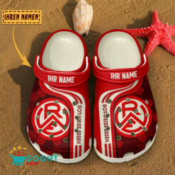 Rot-Weiss Essen - Clogs Neue Version mit Ihrem Namen