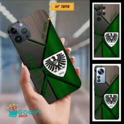 SC Preußen Münster - Handyhülle Neue Version mit Ihrem Namen