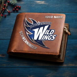 Schwenninger Wild Wings – Ledergeldbörse Neue Edition mit Ihrem Namen