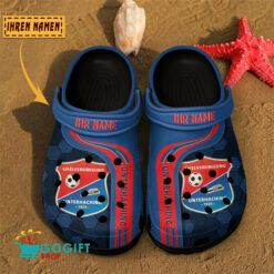 SpVgg Unterhaching – Clogs Neue Version mit Ihrem Namen