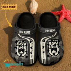 SSV Ulm 1846 Fußball – Clogs Neue Version mit Ihrem Namen