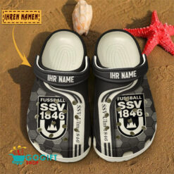 SSV Ulm 1846 Fußball - Clogs Neue Version mit Ihrem Namen