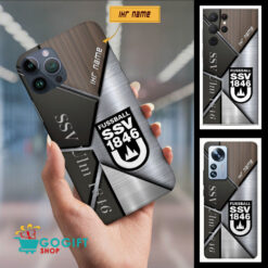 SSV Ulm 1846 Fußball - Handyhülle Neue Version mit Ihrem Namen