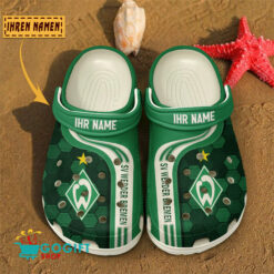 SV Werder Bremen - Clogs Neue Version mit Ihrem Namen