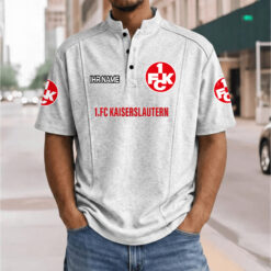 1. FC Kaiserslautern - Stehkragen-Polo Neue Version mit Ihrem Namen