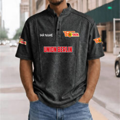 1. FC Union Berlin - Stehkragen-Polo Neue Version mit Ihrem Namen
