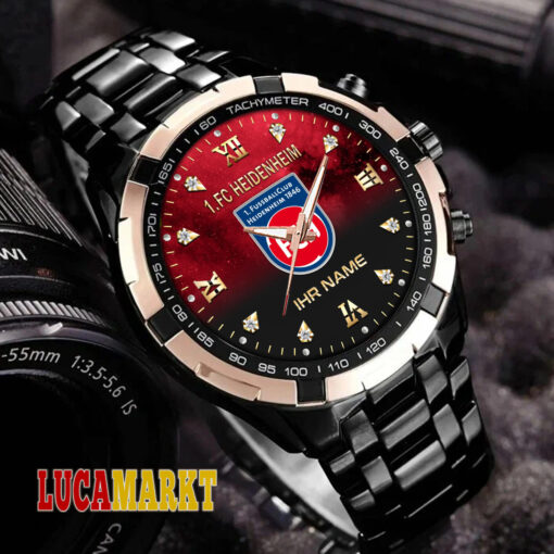 1. FC Heidenheim – Aurora Uhr Neue Edition mit Ihrem Namen 1. FC Heidenheim – Aurora Uhr Neue Edition mit Ihrem Namen