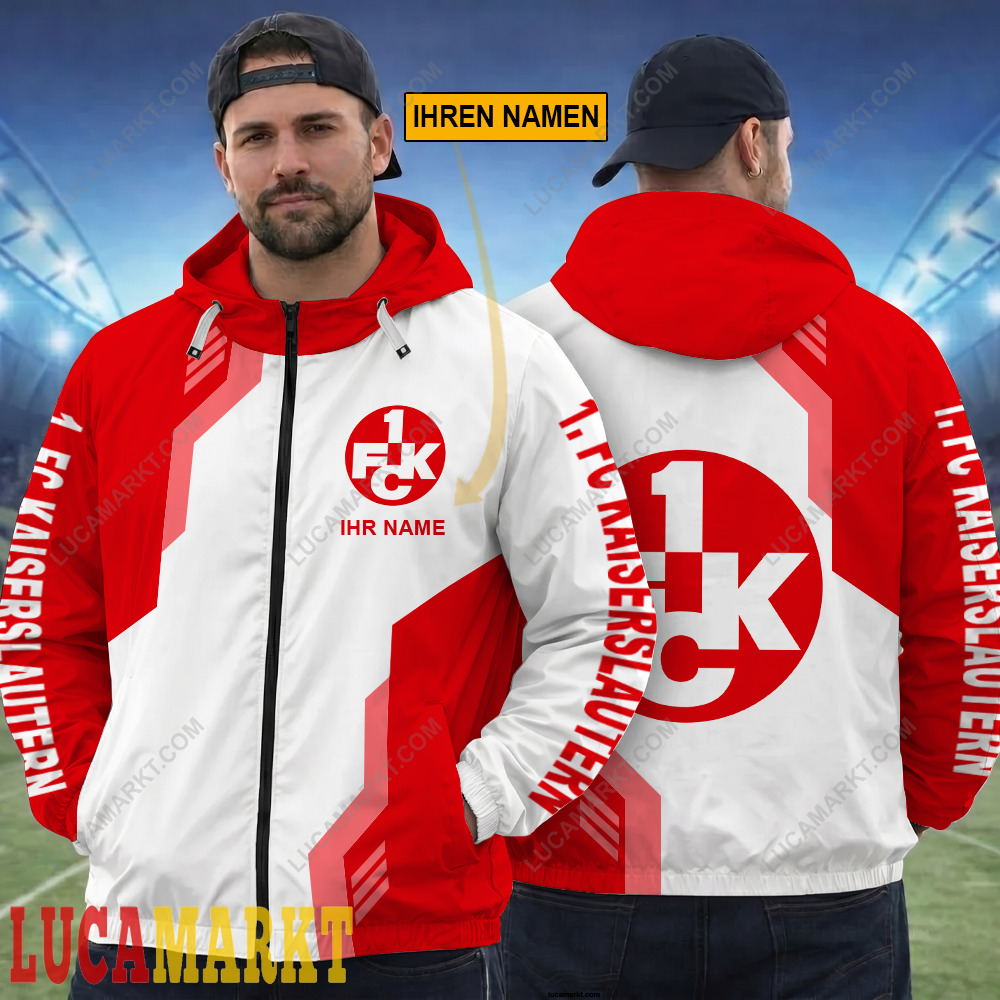 1. FC Kaiserslautern – FlexZip Hoodie Sonderausgabe mit Ihrem Namen 1. FC Kaiserslautern – FlexZip Hoodie Sonderausgabe mit Ihrem Namen