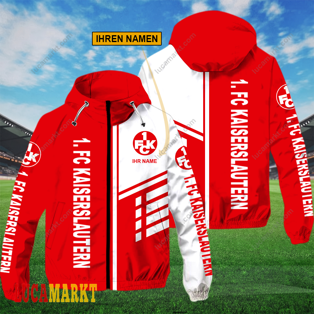 1. FC Kaiserslautern – FlexZip Hoodie Neue Edition mit Ihrem Namen 1. FC Kaiserslautern – FlexZip Hoodie Neue Edition mit Ihrem Namen