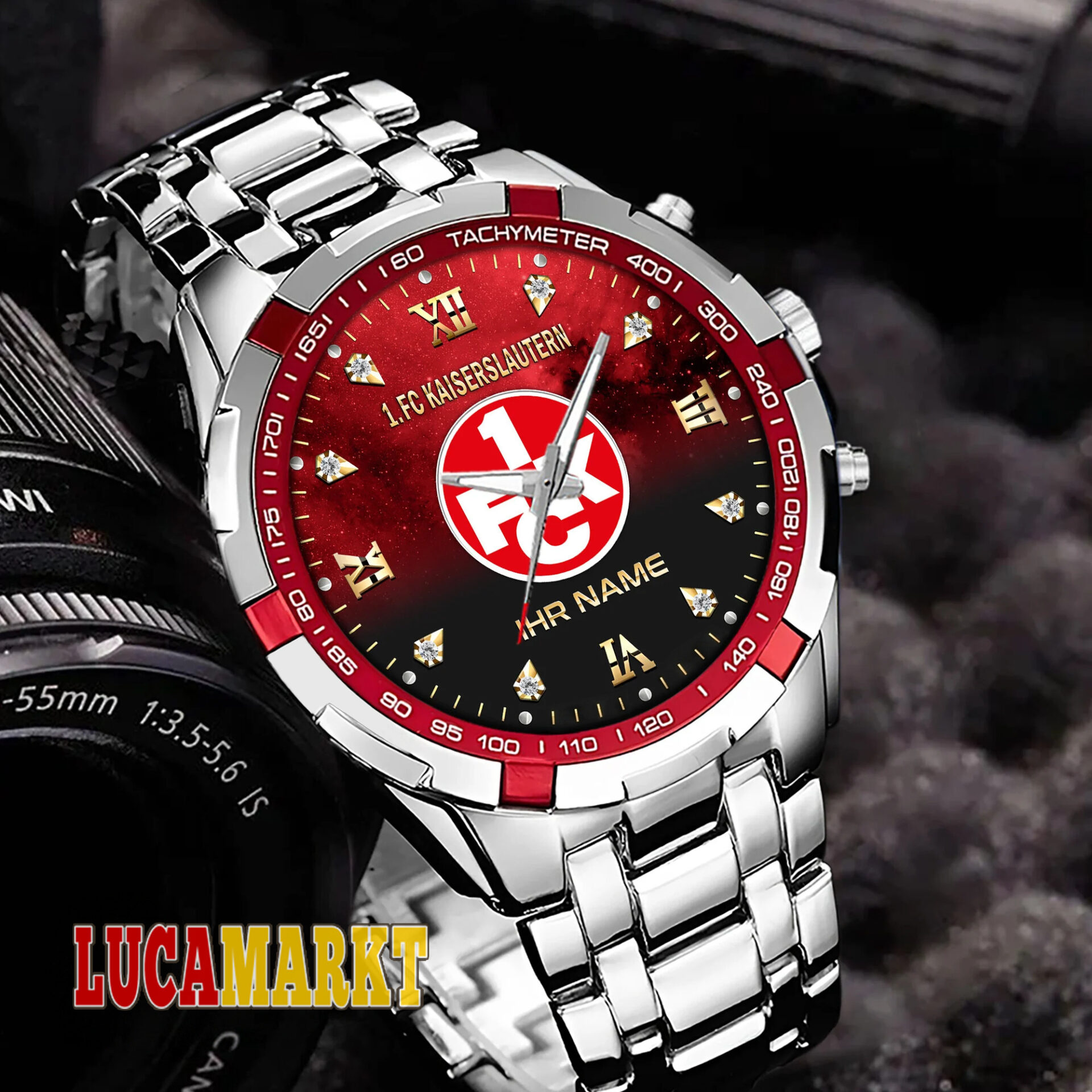1. FC Kaiserslautern – Aurora Uhr Neue Edition mit Ihrem Namen 1. FC Kaiserslautern – Aurora Uhr Neue Edition mit Ihrem Namen