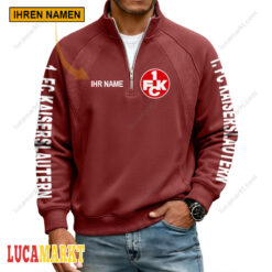 1. FC Kaiserslautern - Pullover mit Reißverschluss Sonderausgabe mit Ihrem Namen
