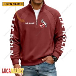 1. FC Köln - Pullover mit Reißverschluss Sonderausgabe mit Ihrem Namen