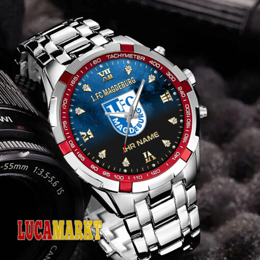 1. FC Magdeburg – Aurora Uhr Neue Edition mit Ihrem Namen 1. FC Magdeburg – Aurora Uhr Neue Edition mit Ihrem Namen