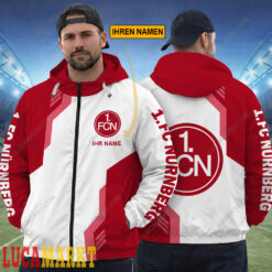 1. FC Nürnberg - FlexZip Hoodie Sonderausgabe mit Ihrem Namen